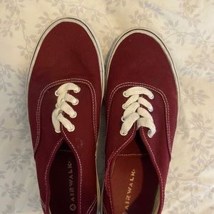 Airwalk Maroon Sneakers